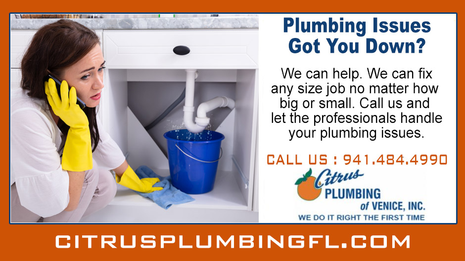 Plumbing issues in Venice fl