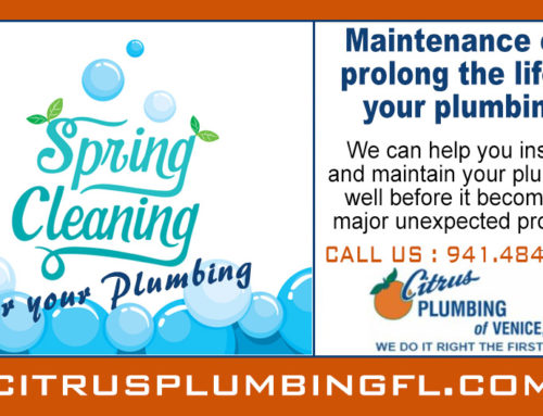 Spring Cleaning for your Plumbing